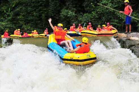宜昌到朝天吼漂流線路