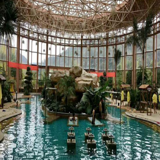 宜昌松滋曲尺河溫泉一日游泡溫泉 賞美景 特色養生 宜昌往返